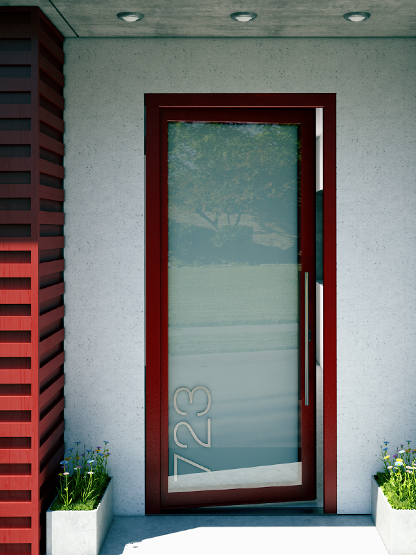 Installation porte d'entrée Orvault (44) - Menuiserie du Héron - Maître Artisan Spécialiste Rénovation