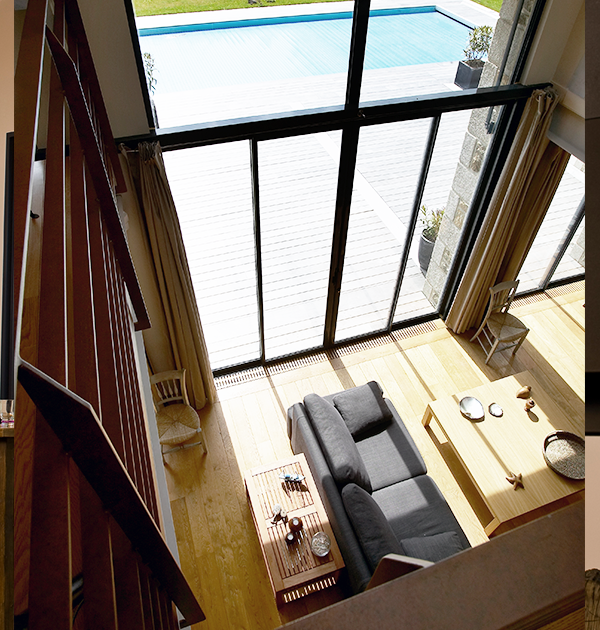 Réalisation porte-fenêtres à Bouguenais (44) - Menuiserie du Héron - Maître Artisan Spécialiste Rénovation